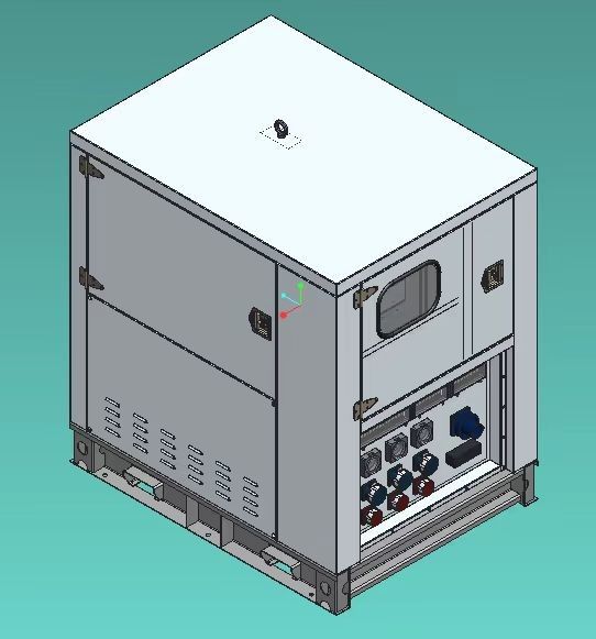 モバイル電池エネルギー貯蔵システム レンタル 60hz 70kw 140kwh